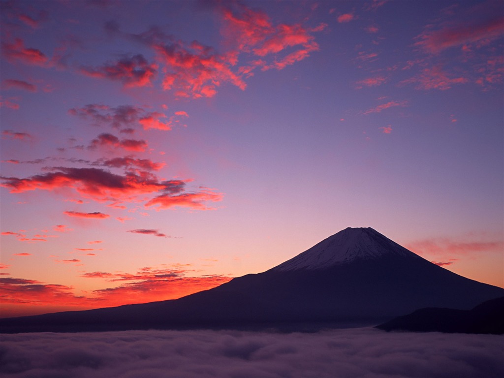 日本富士山 壁纸(二)19 - 1024x768