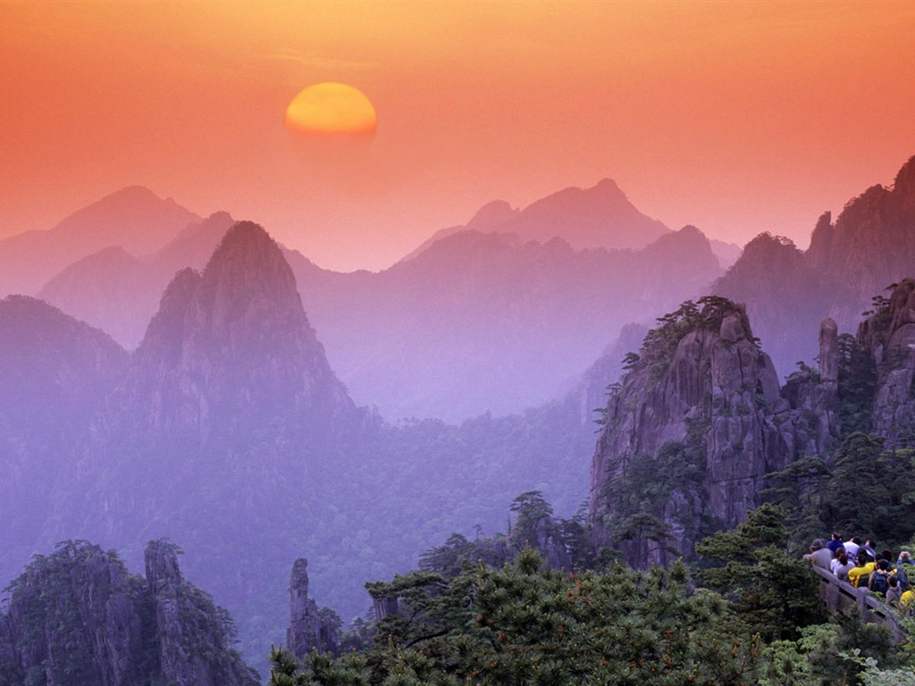 China scenery wallpaper (2) #8 - 1024x768