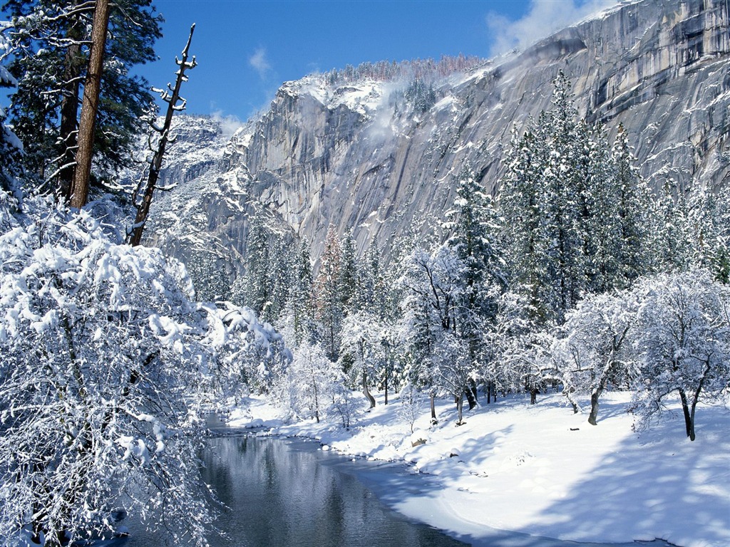 冬天雪景壁紙(二) #20 - 1024x768