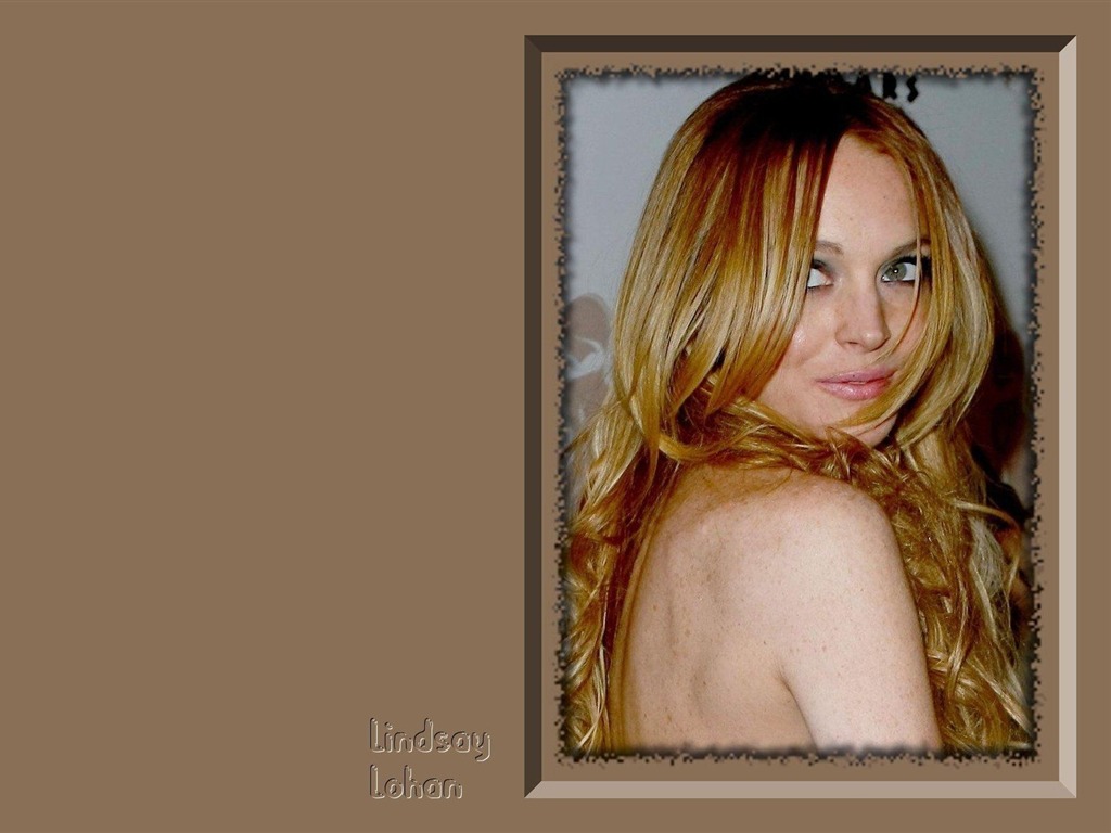 Lindsay Lohan krásná tapeta #16 - 1024x768