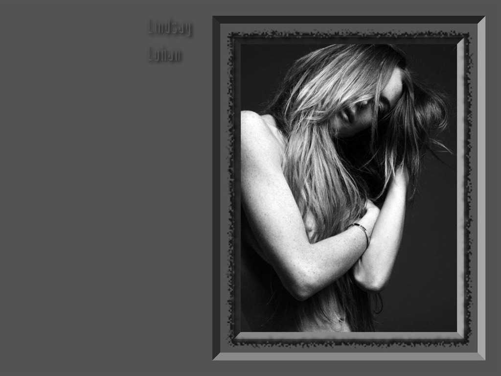 Lindsay Lohan krásná tapeta #24 - 1024x768