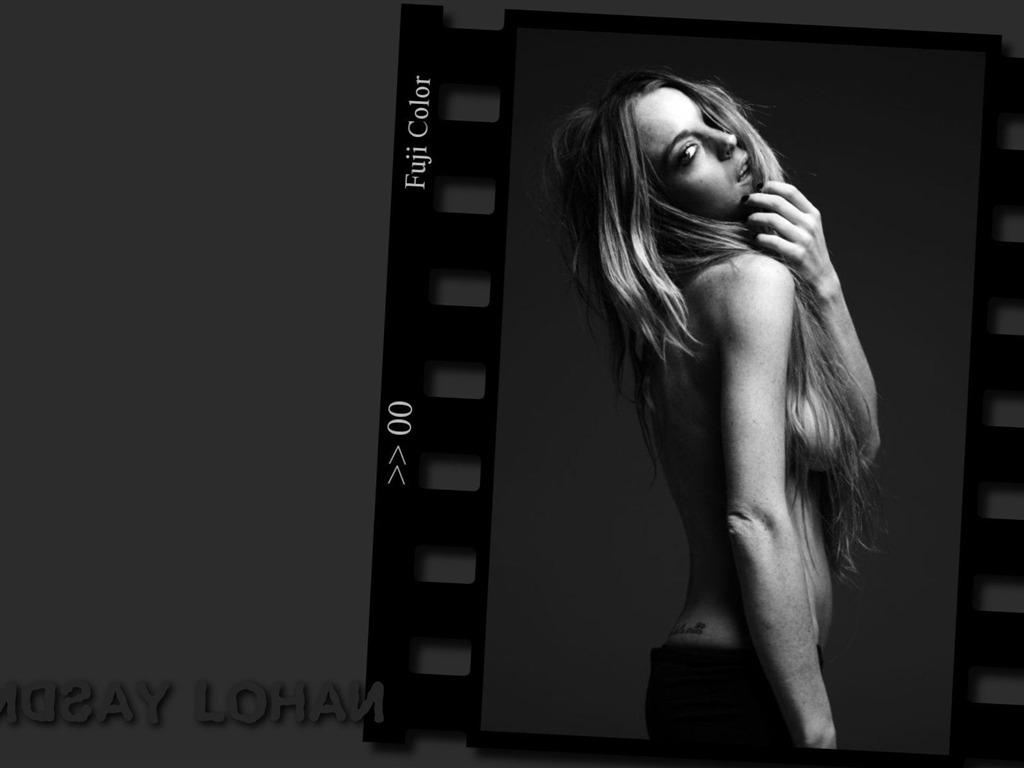 Lindsay Lohan krásná tapeta #25 - 1024x768