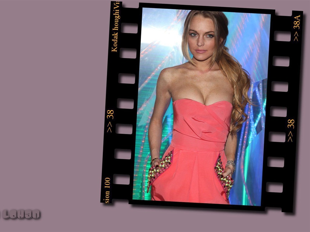 Lindsay Lohan krásná tapeta #27 - 1024x768