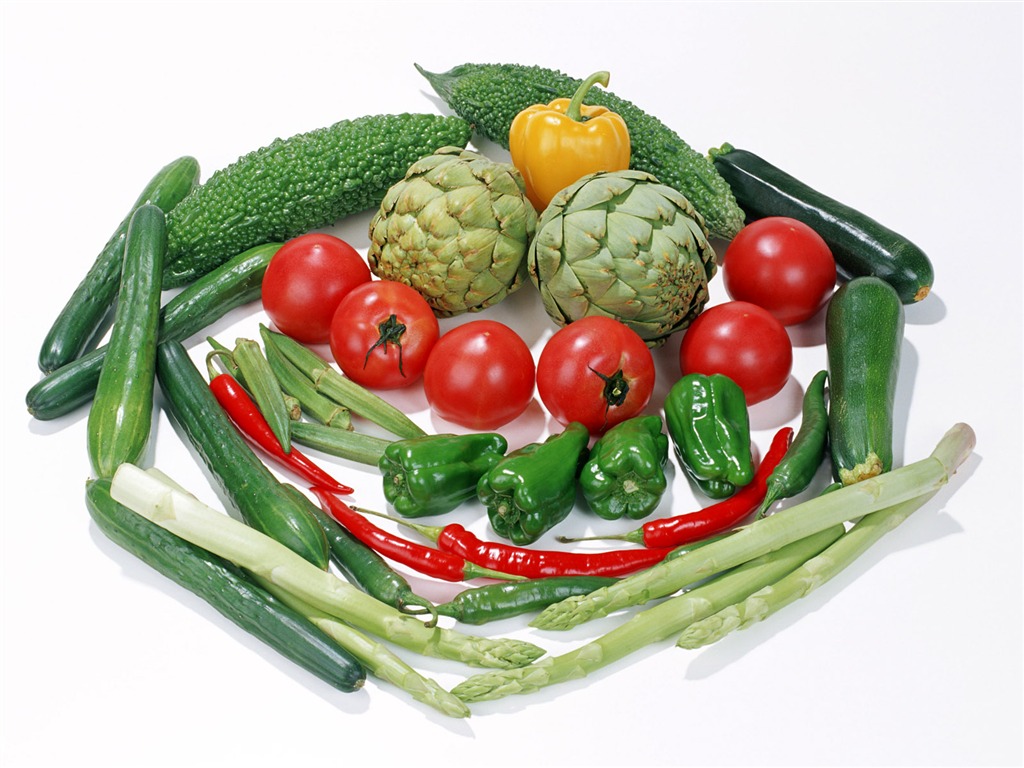 Vegetable photo wallpaper (1) #20 - 1024x768