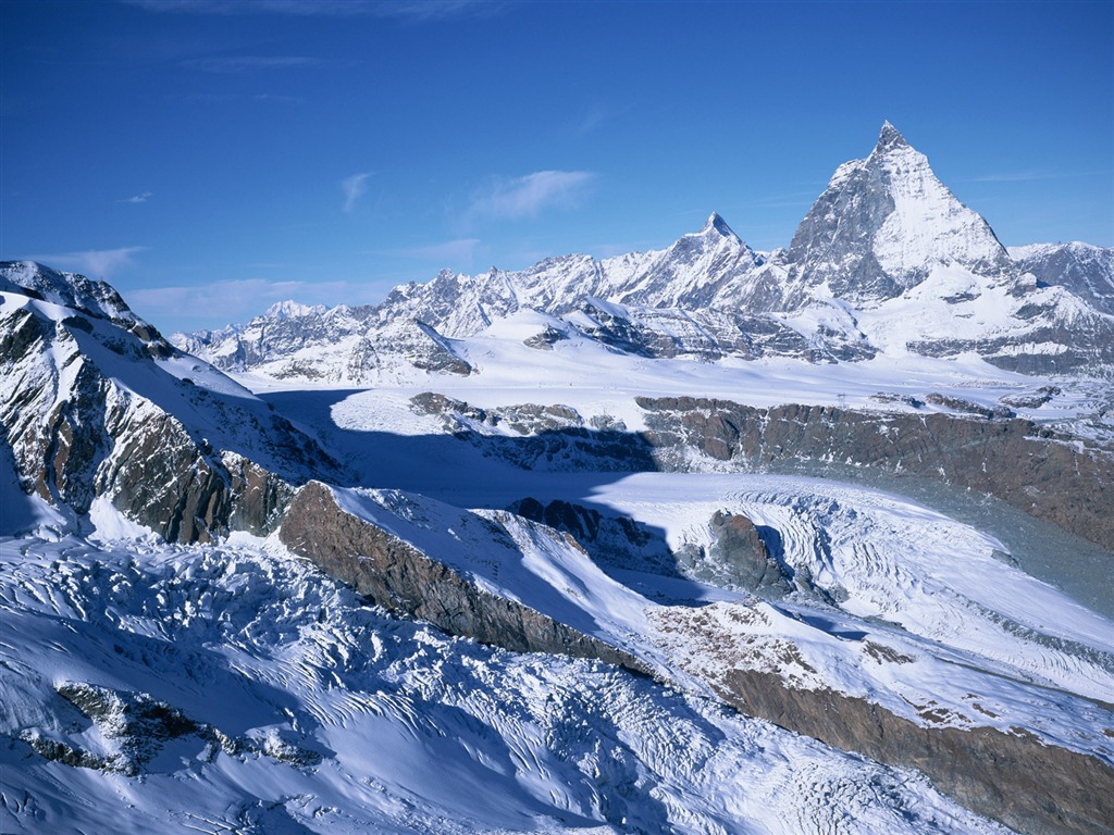 雪山 壁紙(一) #2 - 1024x768