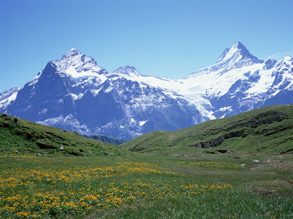 雪山 壁纸(一)5 - 1024x768