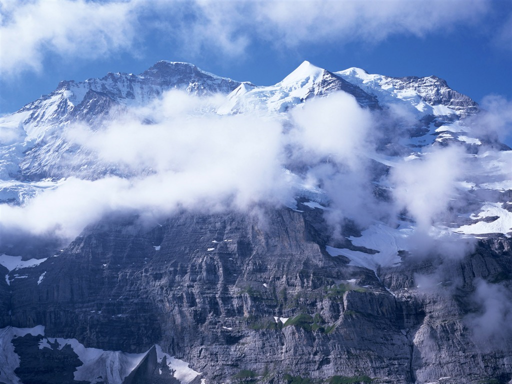 雪山 壁紙(一) #6 - 1024x768