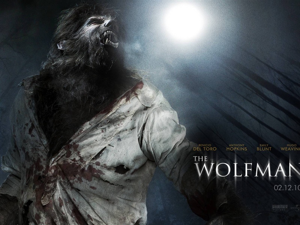 El Fondo de Pantalla Película Wolfman #3 - 1024x768