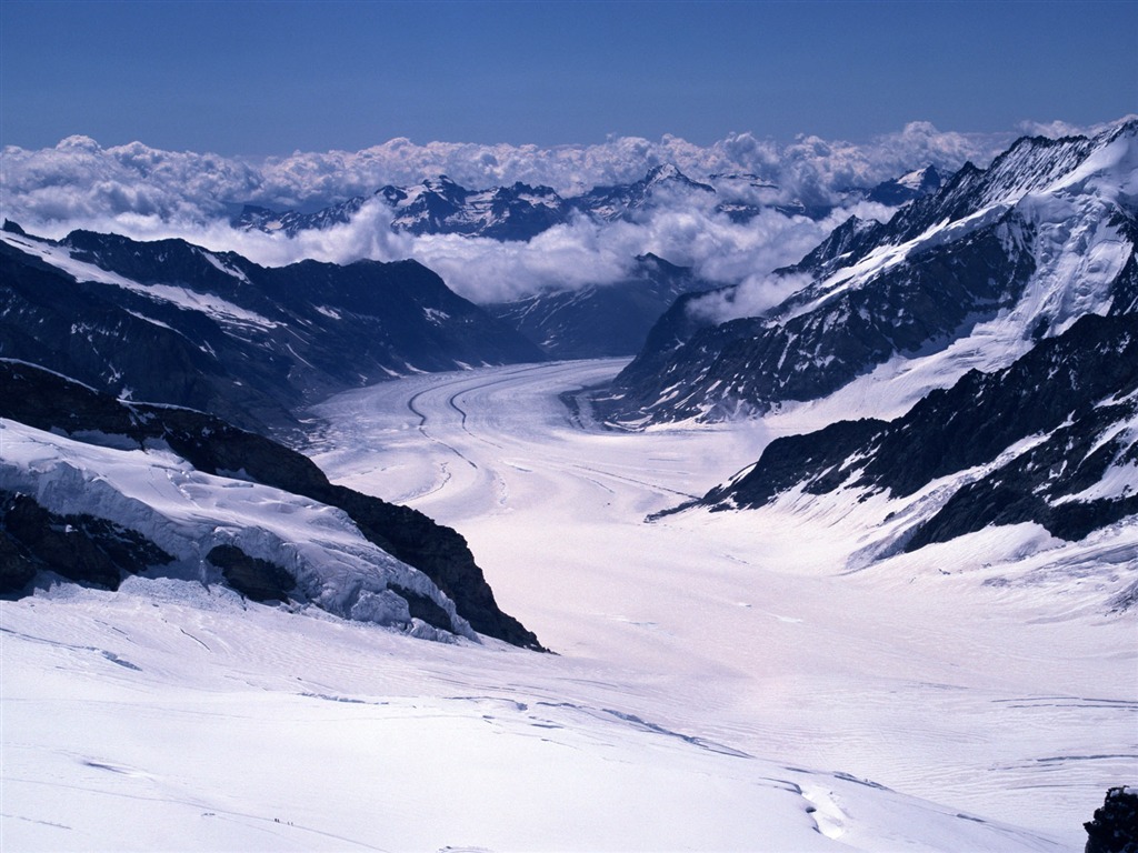 雪山 壁紙(二) #16 - 1024x768