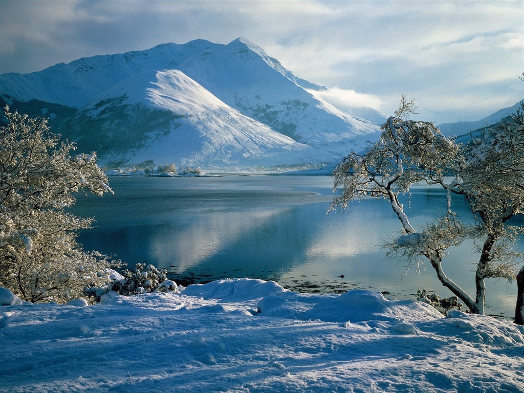 雪山雪景合集 壁紙(一) #4 - 1024x768