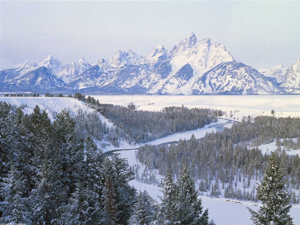 雪山雪景合集 壁紙(一) #12 - 1024x768