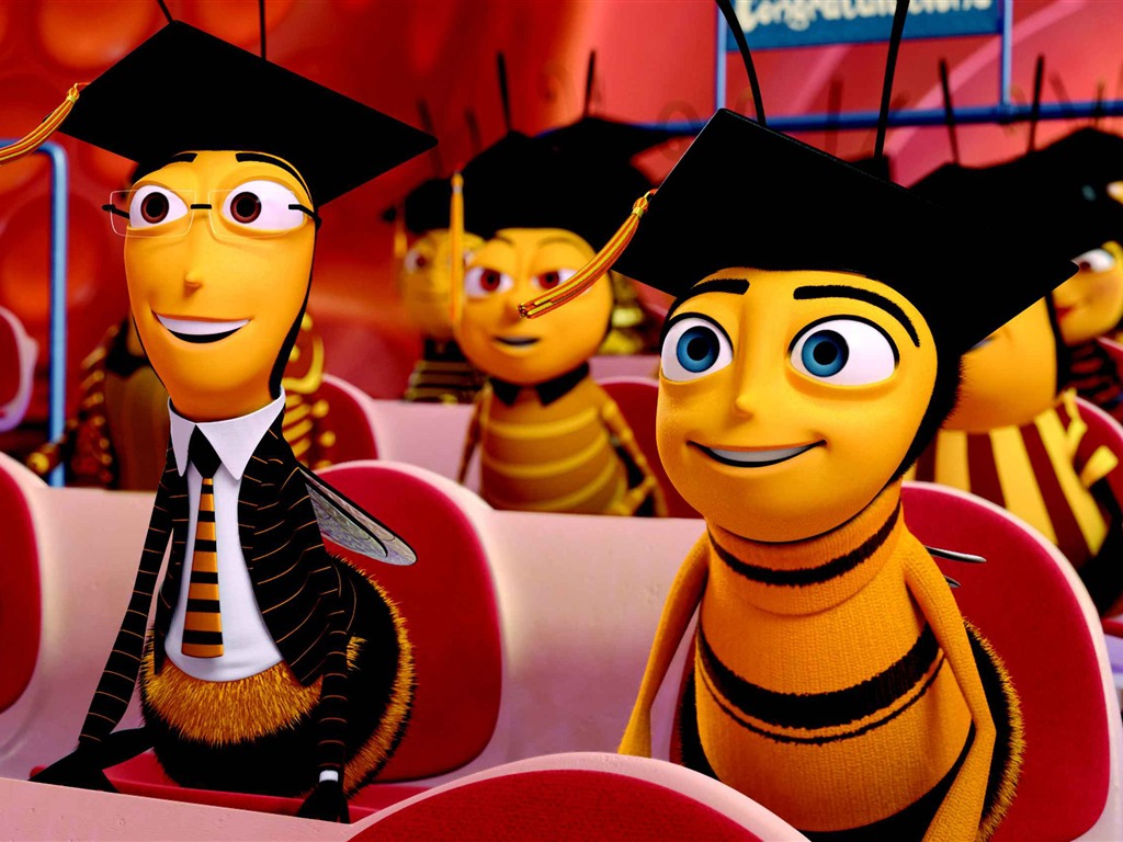 Bee Movie 蜜蜂总动员 高清壁纸1 - 1024x768