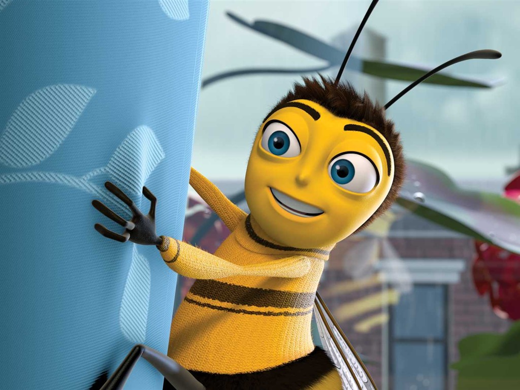 Bee Movie 蜜蜂總動員 高清壁紙 #3 - 1024x768