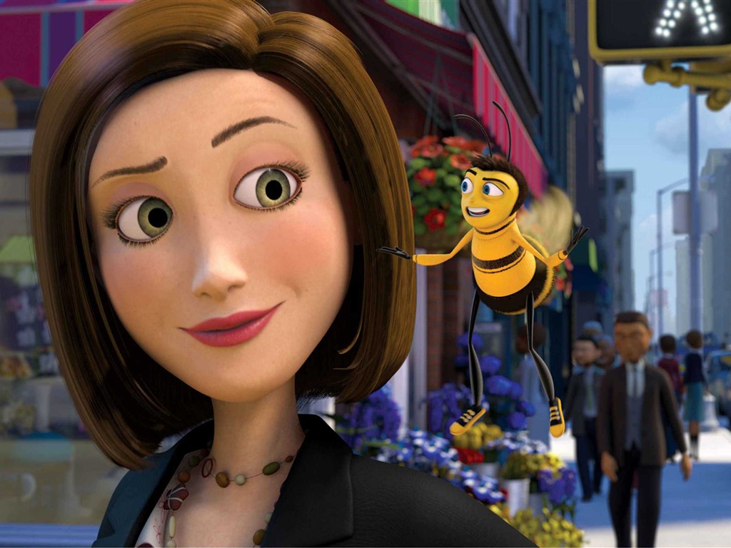 Bee Movie 蜜蜂總動員 高清壁紙 #6 - 1024x768