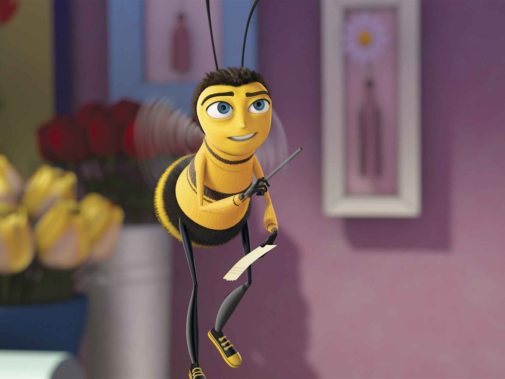 Bee Movie 蜜蜂總動員 高清壁紙 #10 - 1024x768
