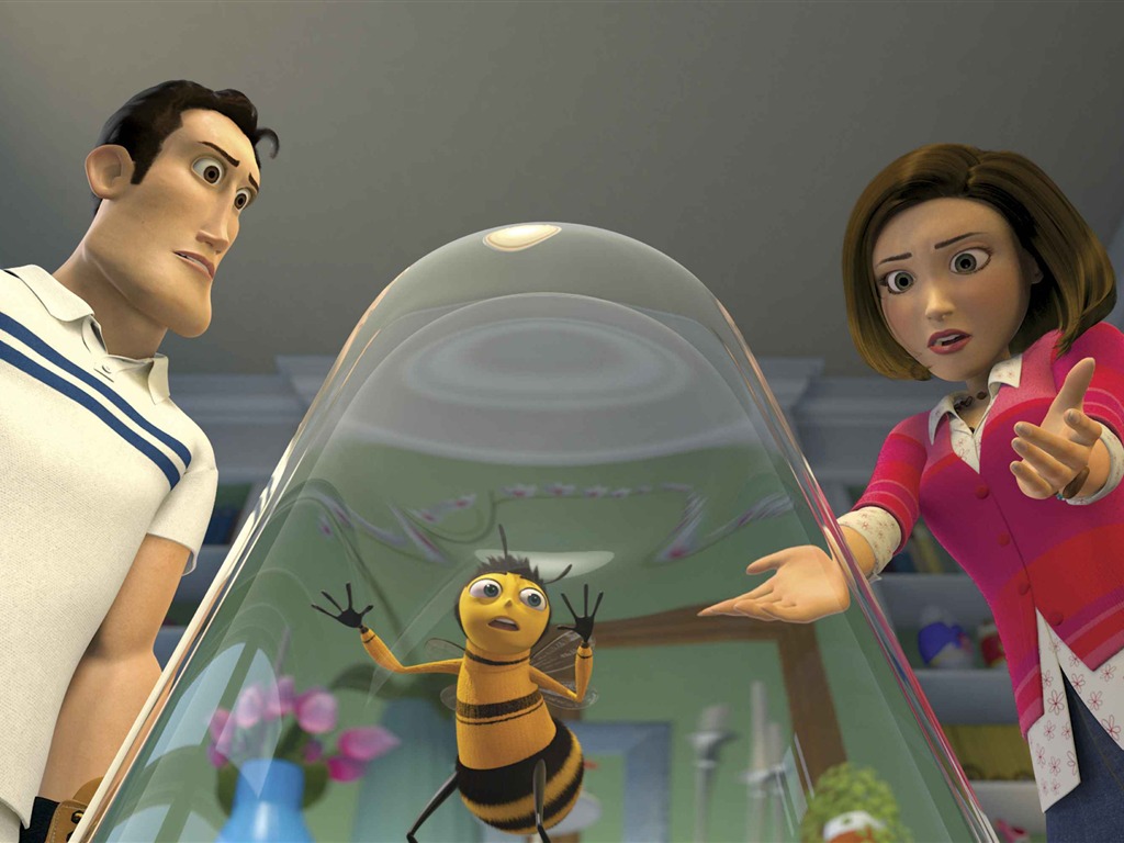 Bee Movie 蜜蜂總動員 高清壁紙 #12 - 1024x768