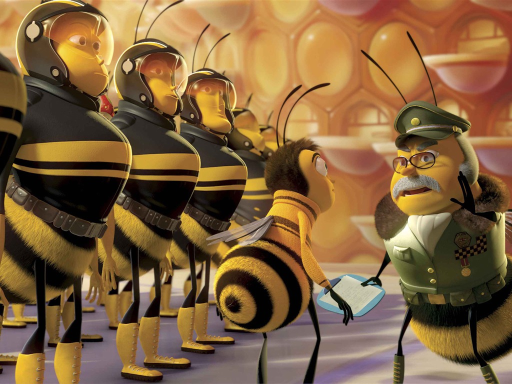 Bee Movie 蜜蜂總動員 高清壁紙 #14 - 1024x768