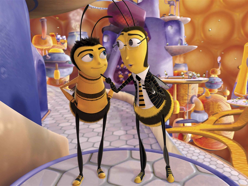 Bee Movie 蜜蜂總動員 高清壁紙 #16 - 1024x768