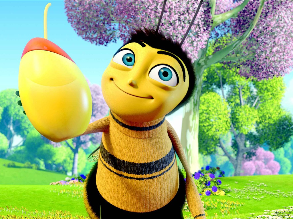 Bee Movie 蜜蜂總動員 高清壁紙 #18 - 1024x768