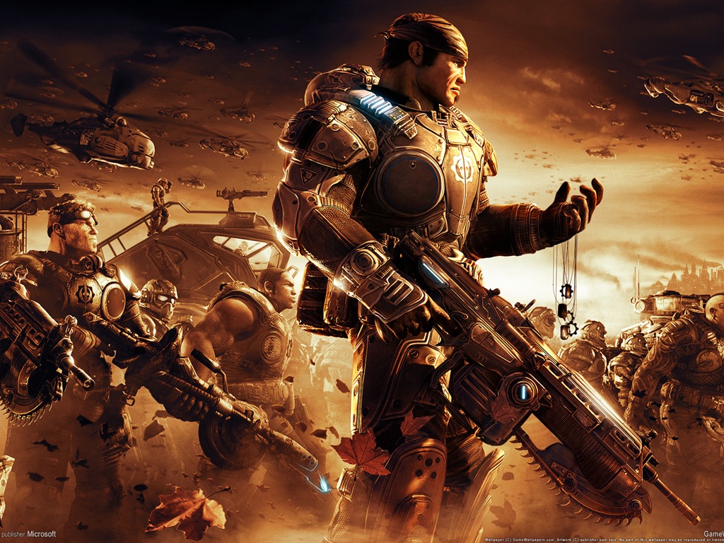 Gears Of War 2 戰爭機器2 高清壁紙(一) #1 - 1024x768