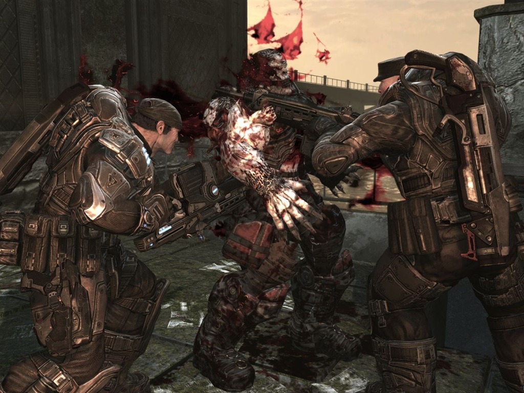 Gears Of War 2 HD tapet (1) #12 - 1024x768