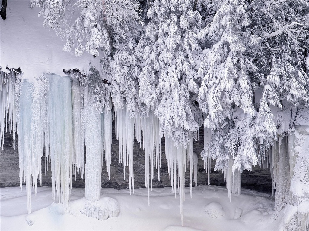 雪山雪景合集 壁紙(二) #3 - 1024x768