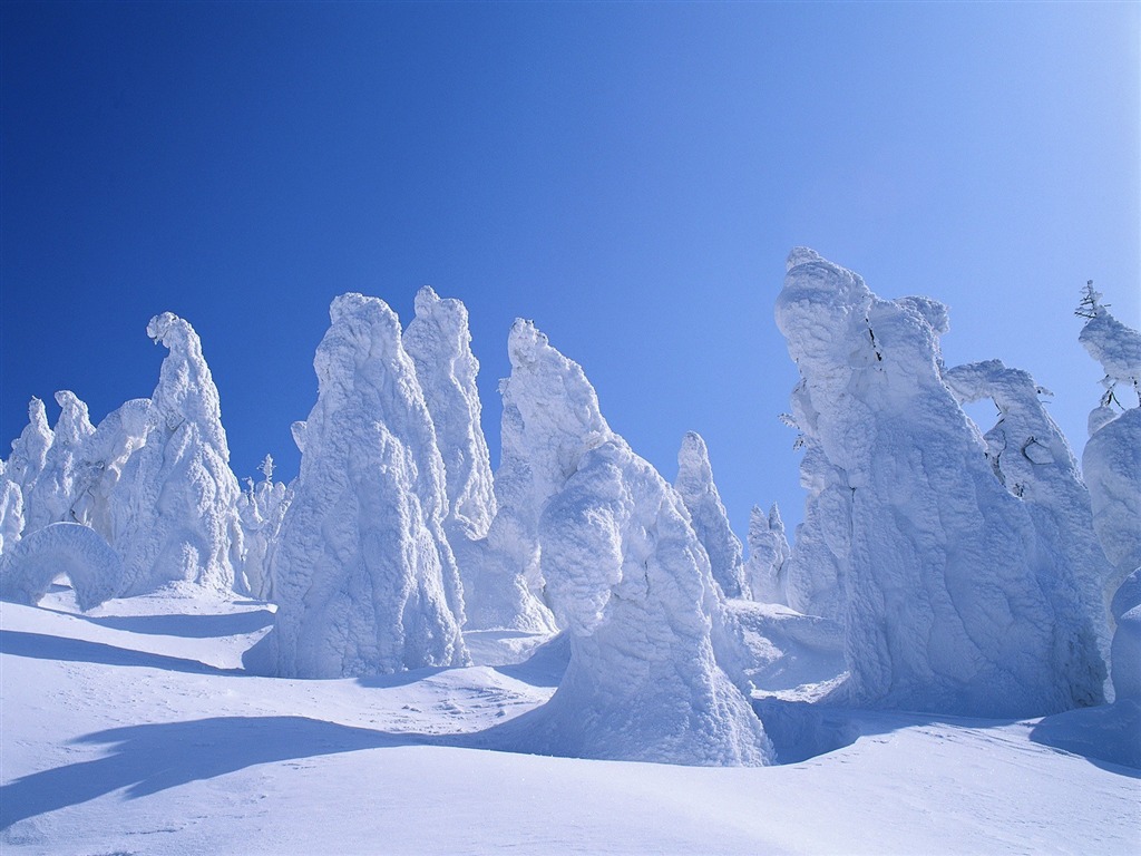 雪山雪景合集 壁紙(二) #12 - 1024x768