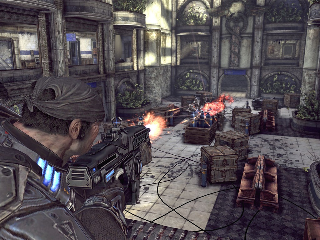 Gears of War 2 HD tapetu (2) #13 - 1024x768