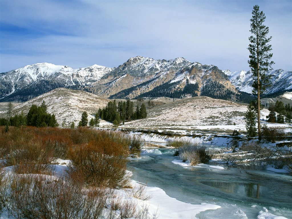 雪山雪景合集 壁紙(三) #6 - 1024x768