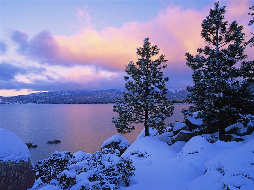 雪山雪景合集 壁紙(三) #7 - 1024x768