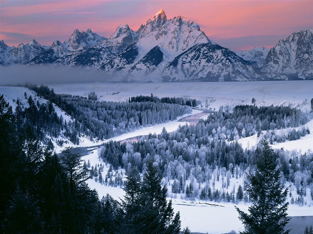 雪山雪景合集 壁紙(三) #17 - 1024x768