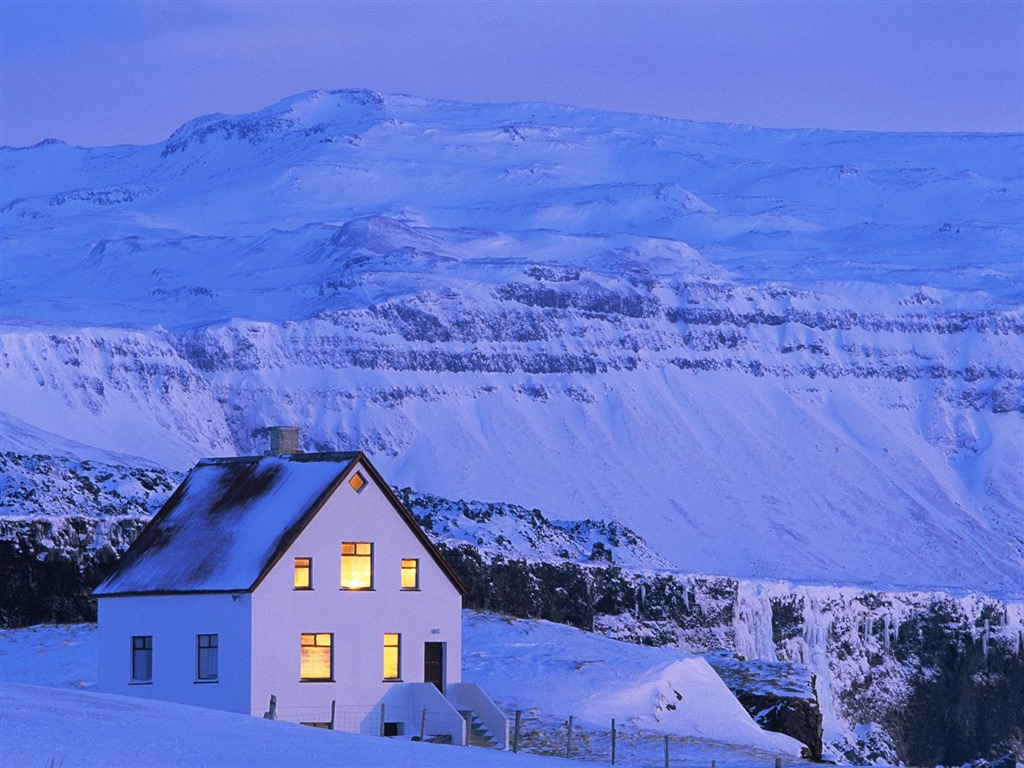 雪山雪景合集 壁紙(三) #18 - 1024x768