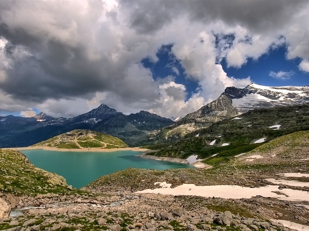 Wunderschön gerenderten Landschaften Wallpaper (7) #10 - 1024x768