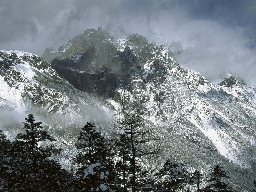 雪山雪景合集 壁紙(四) #4 - 1024x768