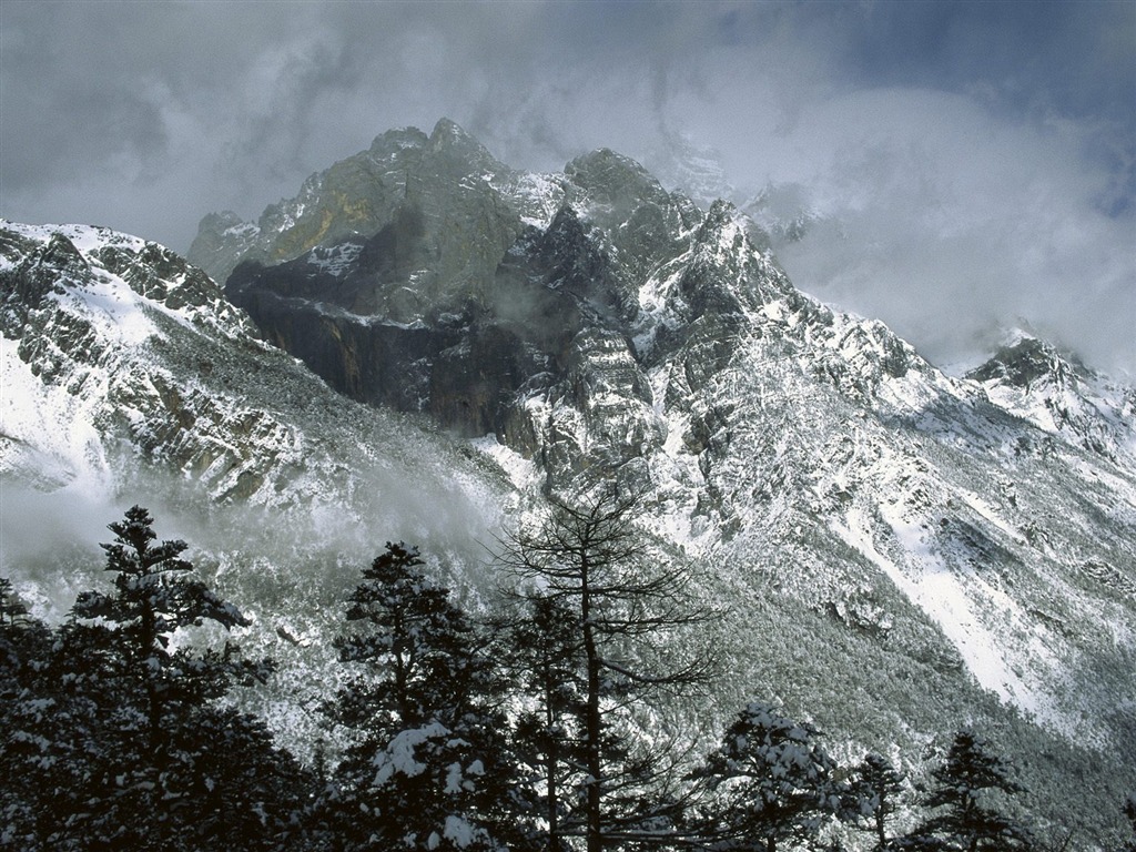 雪山雪景合集 壁纸(四)4 - 1024x768