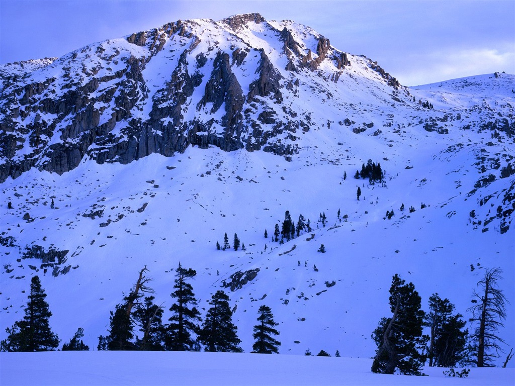 雪山雪景合集 壁纸(四)14 - 1024x768