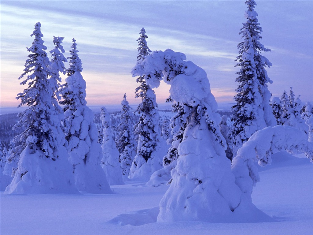 雪山雪景合集 壁纸(四)17 - 1024x768