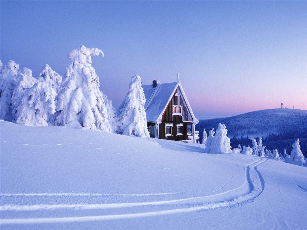 雪山雪景合集 壁纸(四)19 - 1024x768