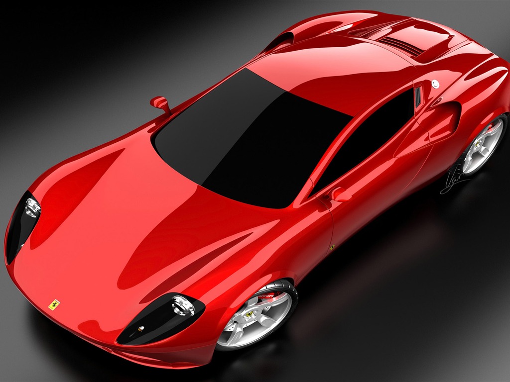 album wallpaper Ferrari (4) #4 - 1024x768