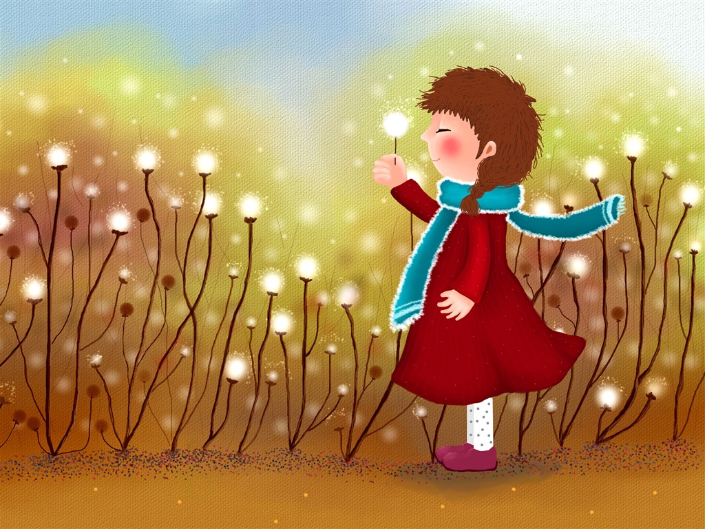 Velká karikatura tapety (2) #19 - 1024x768