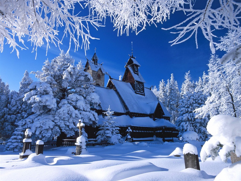 雪山雪景合集 壁纸(五)4 - 1024x768