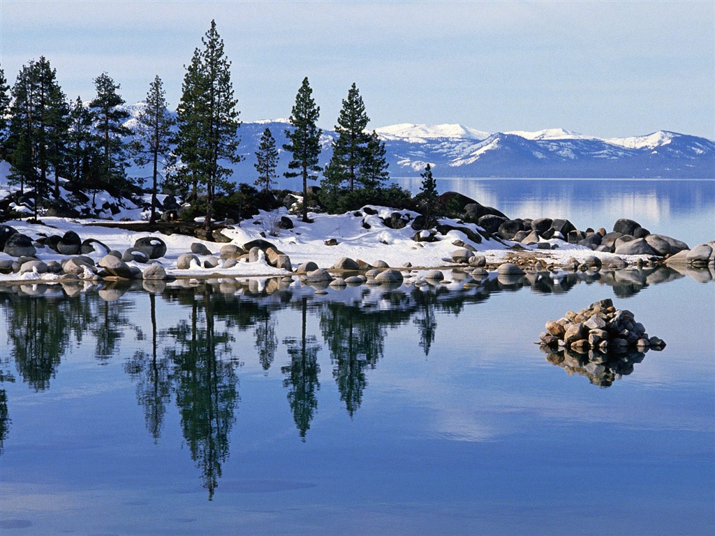 雪山雪景合集 壁纸(五)5 - 1024x768