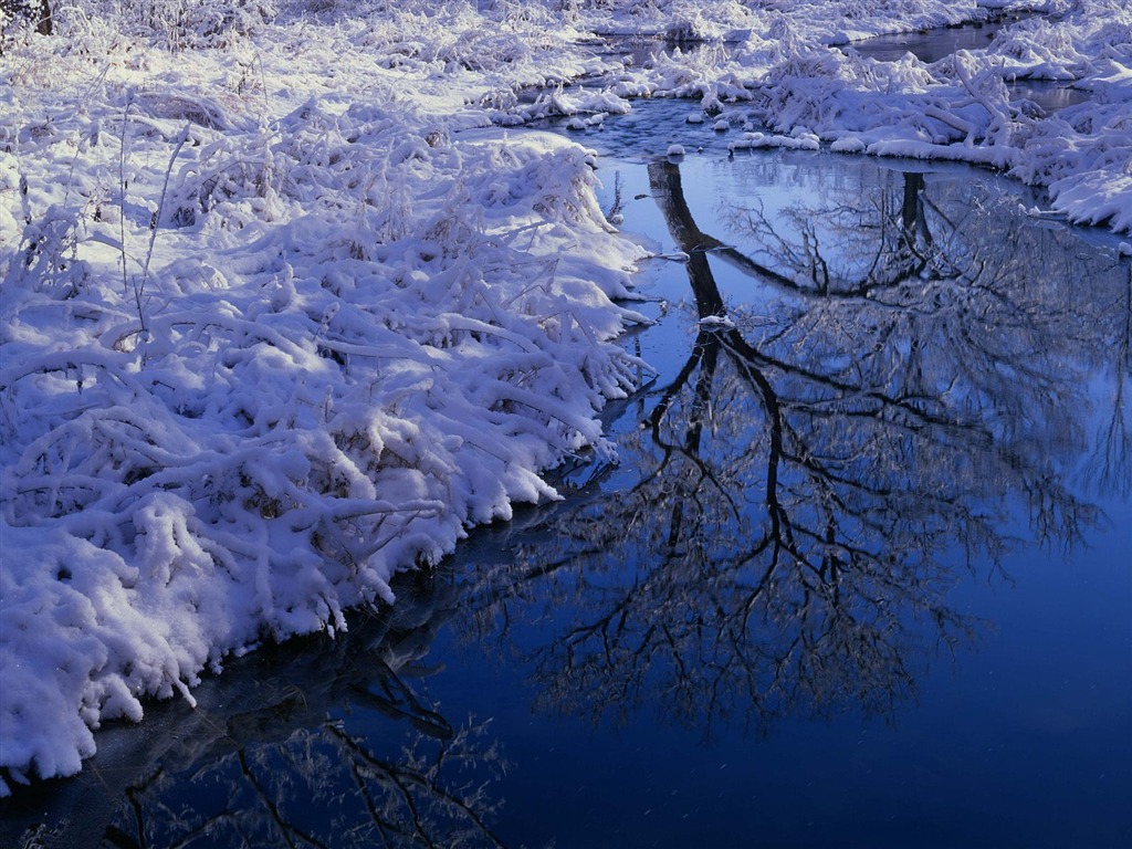 雪山雪景合集 壁紙(五) #9 - 1024x768