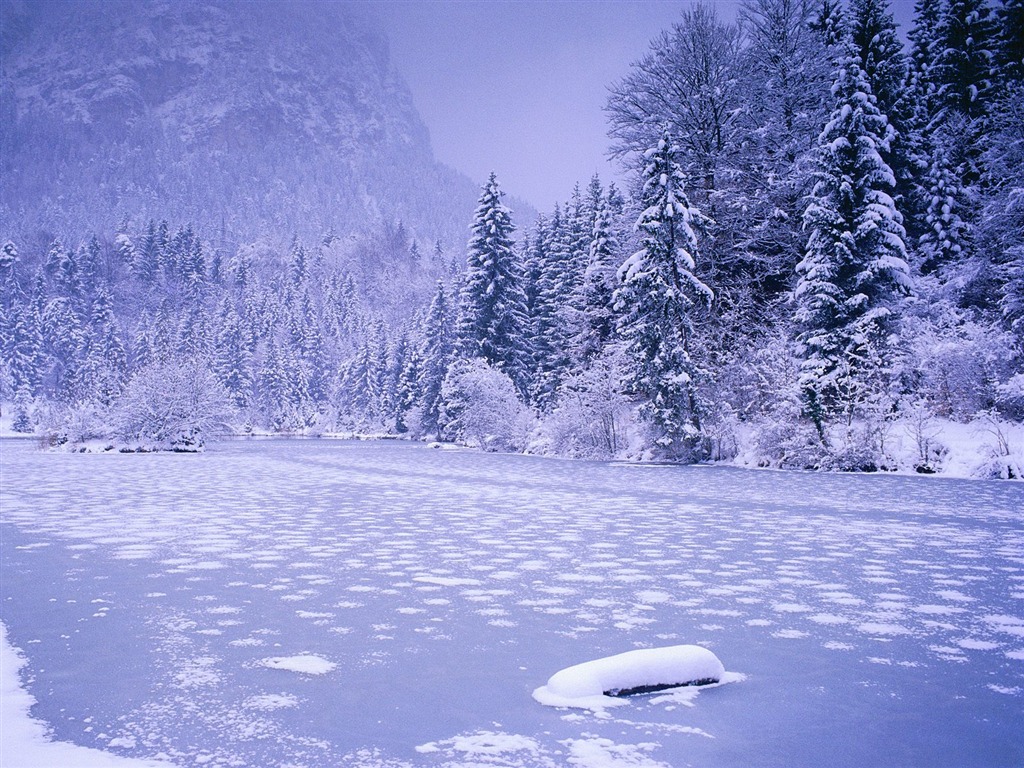 雪山雪景合集 壁紙(五) #11 - 1024x768