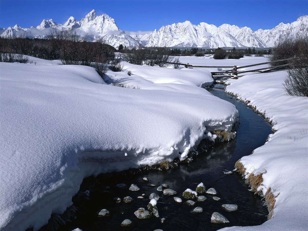 雪山雪景合集 壁纸(五)20 - 1024x768