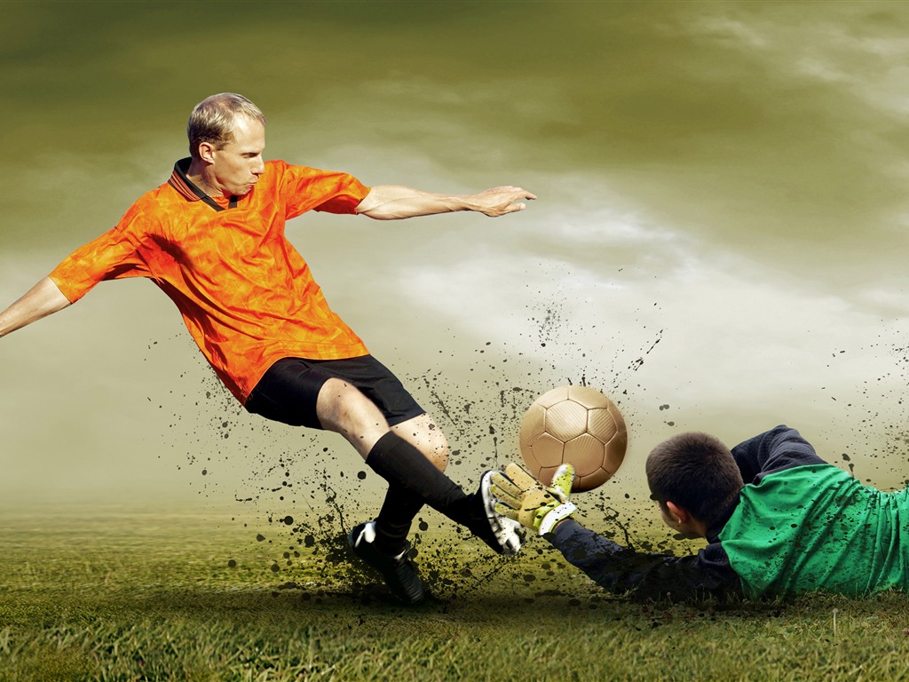 Super Soccer photo wallpaper (2) #17 - 1024x768