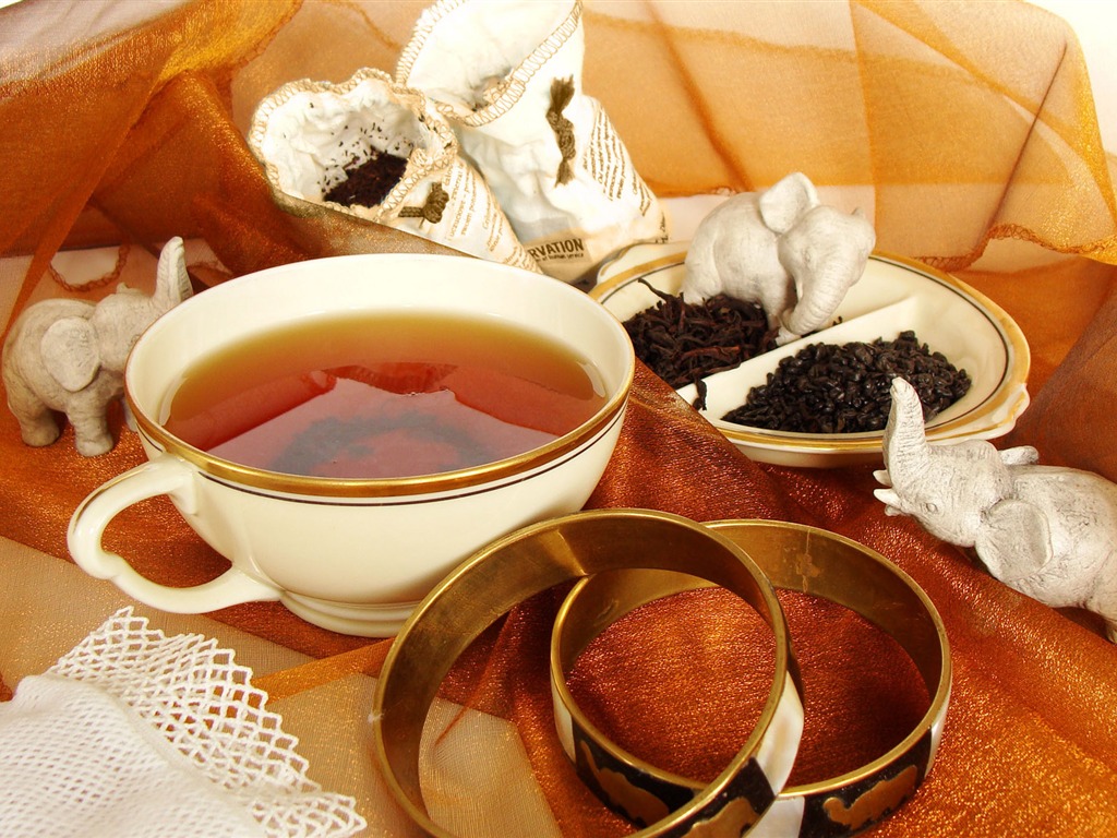 Tea photo wallpaper (1) #13 - 1024x768