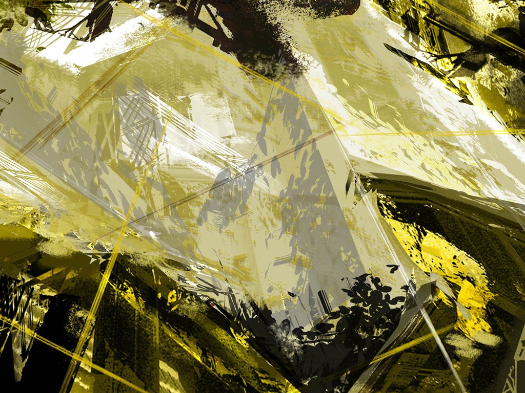 炫彩雜亂背景 壁紙(二) #17 - 1024x768