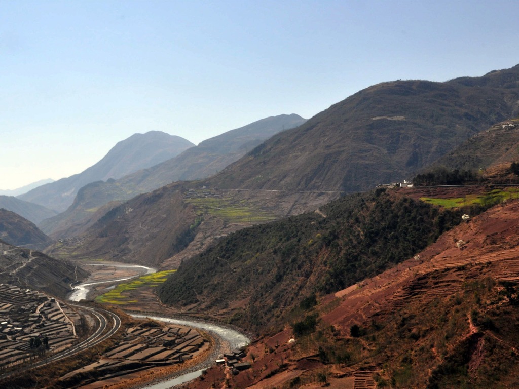 Daliangshan scenery (1) (old Hong OK works) #15 - 1024x768