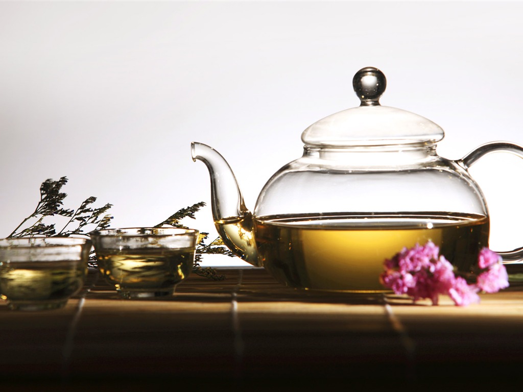 Tea photo wallpaper (2) #5 - 1024x768